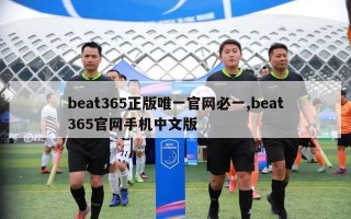 beat365正版唯一官网必一,beat365官网手机中文版