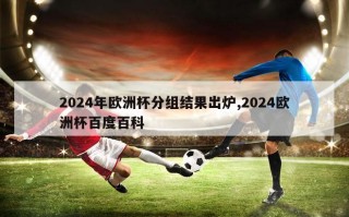 2024年欧洲杯分组结果出炉,2024欧洲杯百度百科