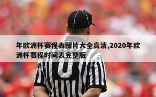 年欧洲杯赛程表图片大全高清,2020年欧洲杯赛程时间表完整版