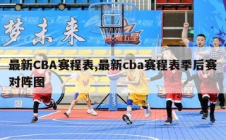 最新CBA赛程表,最新cba赛程表季后赛对阵图