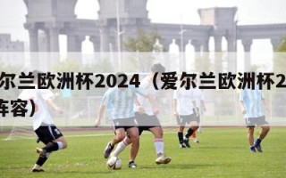 爱尔兰欧洲杯2024（爱尔兰欧洲杯2023阵容）