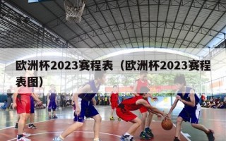 欧洲杯2023赛程表（欧洲杯2023赛程表图）