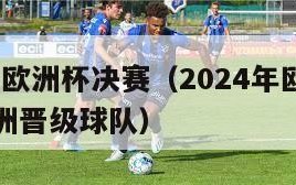 2024年欧洲杯决赛（2024年欧洲杯决赛圈欧洲晋级球队）