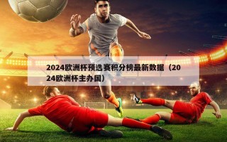 2024欧洲杯预选赛积分榜最新数据（2024欧洲杯主办国）