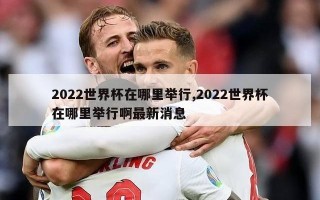 2022世界杯在哪里举行,2022世界杯在哪里举行啊最新消息