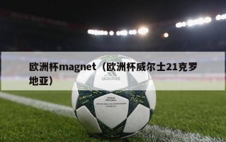 欧洲杯magnet（欧洲杯威尔士21克罗地亚）