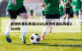 欧洲杯各队阵容2024,欧洲杯各队阵容2024年