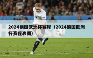 2024德国欧洲杯赛程（2024德国欧洲杯赛程表图）