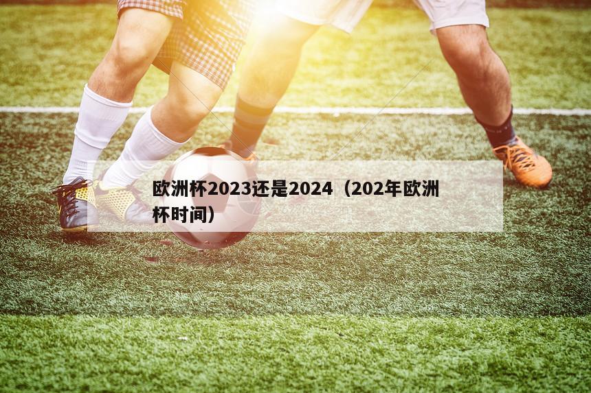 欧洲杯2023还是2024（202年欧洲杯时间）-第1张图片-