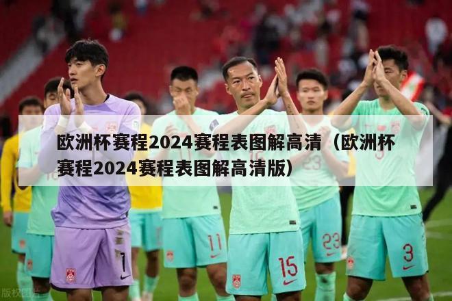 欧洲杯赛程2024赛程表图解高清（欧洲杯赛程2024赛程表图解高清版）-第1张图片-