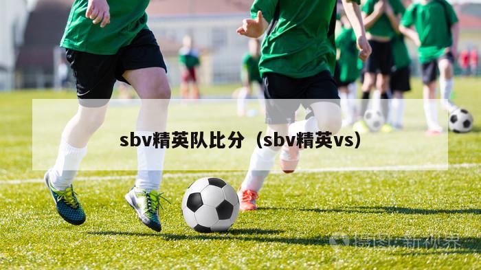 sbv精英队比分（sbv精英vs）-第1张图片-