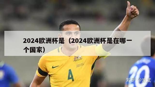 2024欧洲杯是（2024欧洲杯是在哪一个国家）-第1张图片-