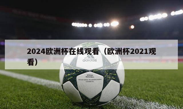 2024欧洲杯在线观看（欧洲杯2021观看）-第1张图片-