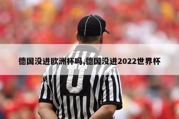 德国没进欧洲杯吗,德国没进2022世界杯-第1张图片-